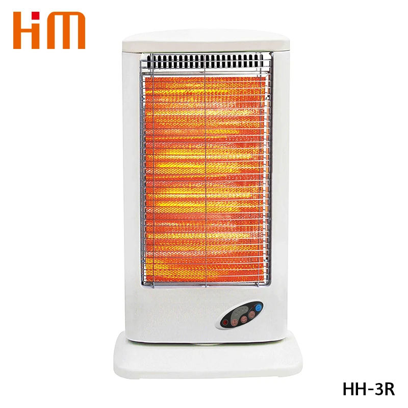 Klassieke halogeenverwarmer met RC-bediening